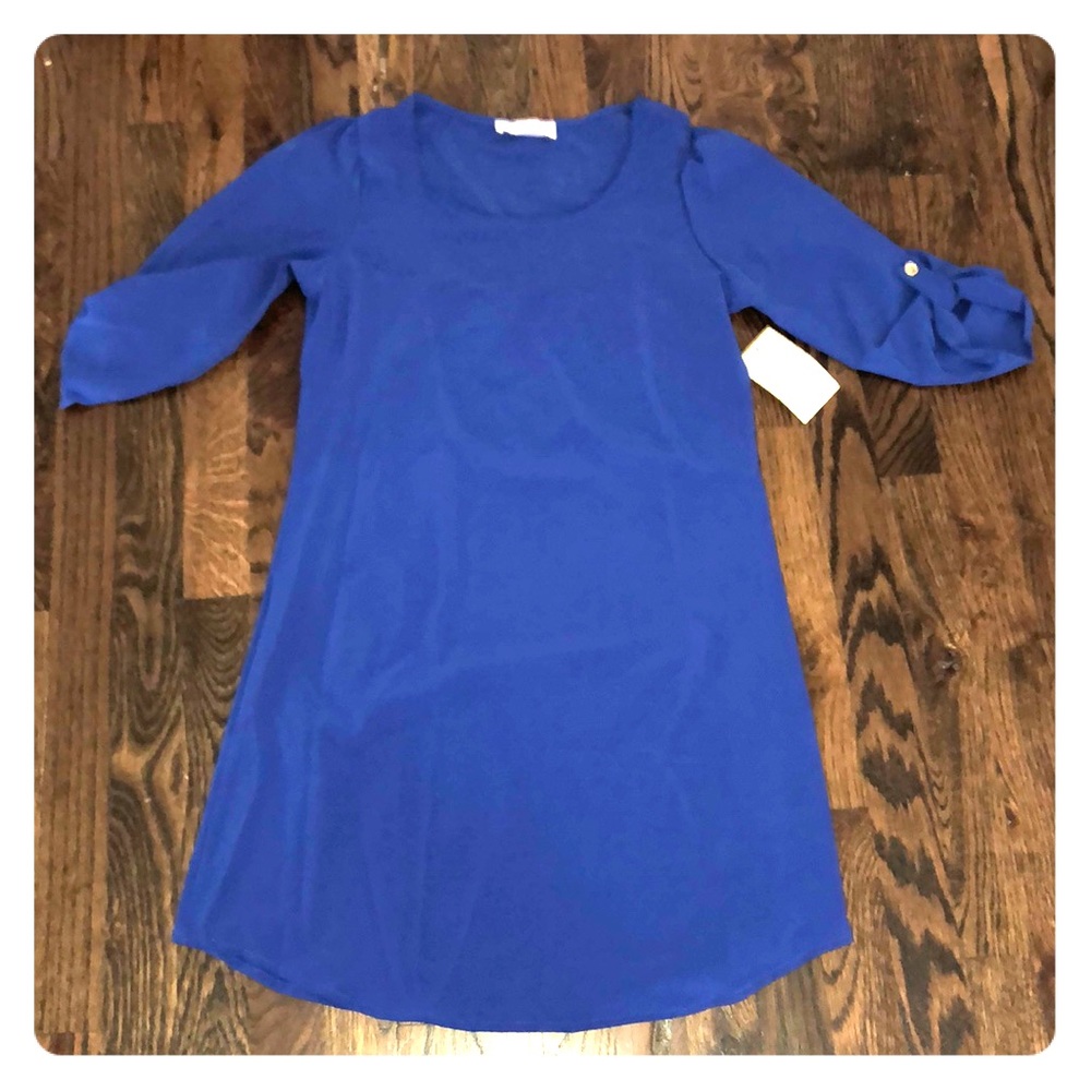Humble Chic royal blue dress